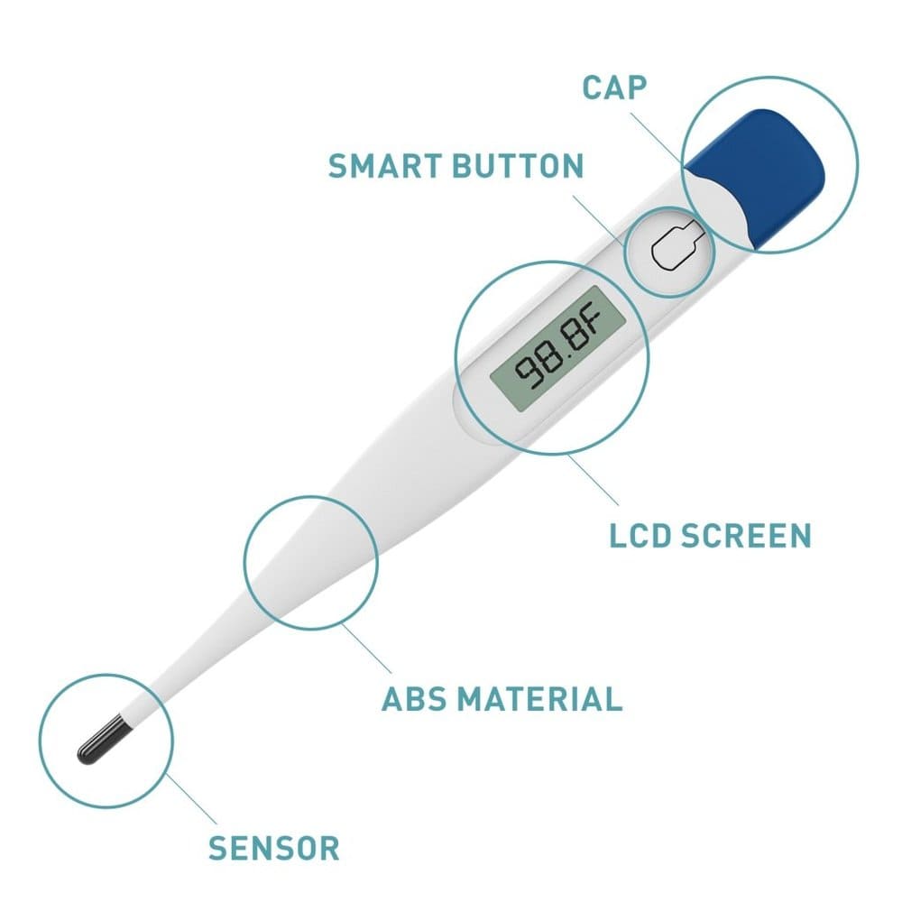 Oral Thermometer Instructions
