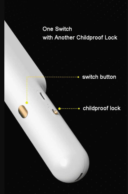 portable uv sterilizer switch