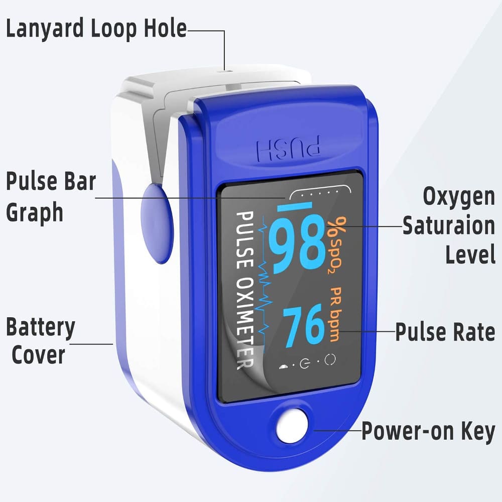 Fingertip Pulse Oximeter Kiwi Pharmaceuticals