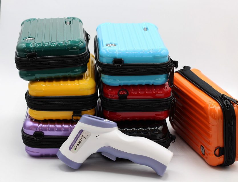 Infrared Digital Thermometer with Travel Case Surgical Supplies