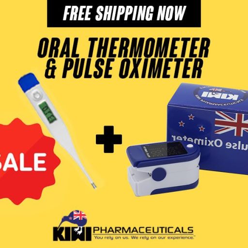 Oximeter & Oral Thermometer Combo | Surgical Supplies | Medical Devices NZ