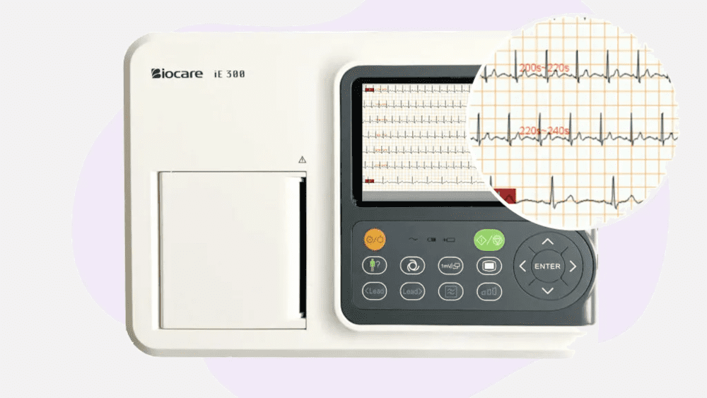 Portable ECG Waveform 